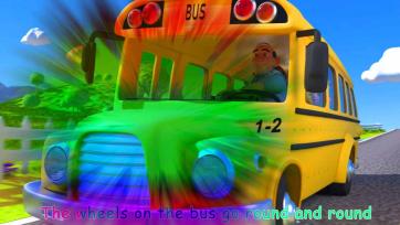 Round and Round: The Wheels of the Bus Nursery Rhyme