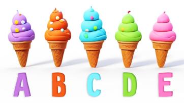 Learning ABCs with Magical Ice Creams: Fun Unboxing and Surprise Figurines!