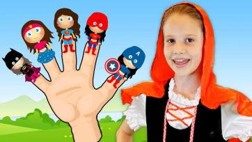 Superhero and Princess Finger Family Dance Adventure!