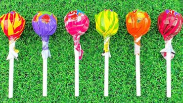 Colorful Lollipop Surprise Box Adventure for Kids