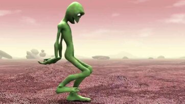 Funny Dancing Aliens for Kids - Colorful Music Party in Space